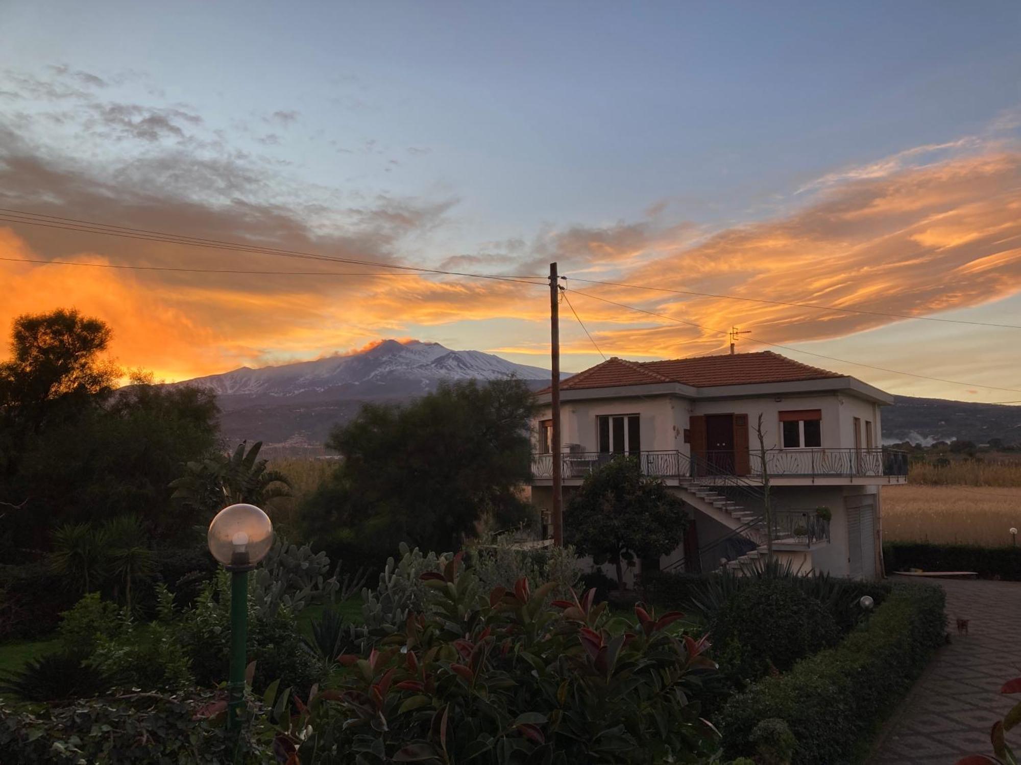 Villa Con Piscina Esclusiva Vista Etna Mascali Exteriér fotografie